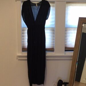 Blue Sleeveless Cover Up